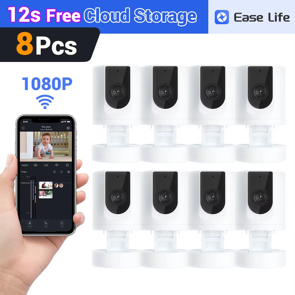 Pet Camera ,Security Camera Indoor,Pet Camera with Phone App, ,Security Camera Indoor,Foldable Baby Camera for Home Security